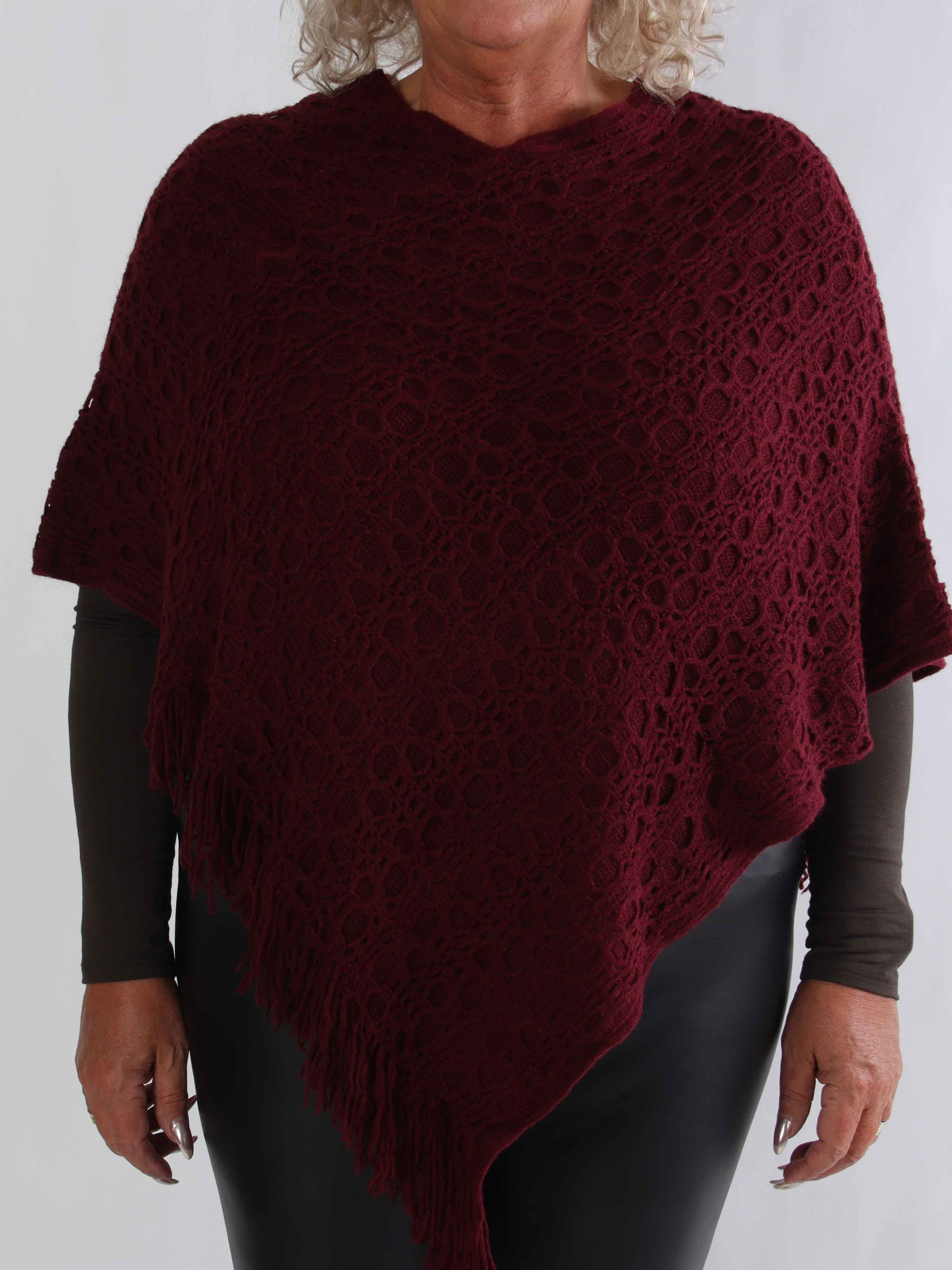 Kari - Virkad plus size tunika med topp i bomull