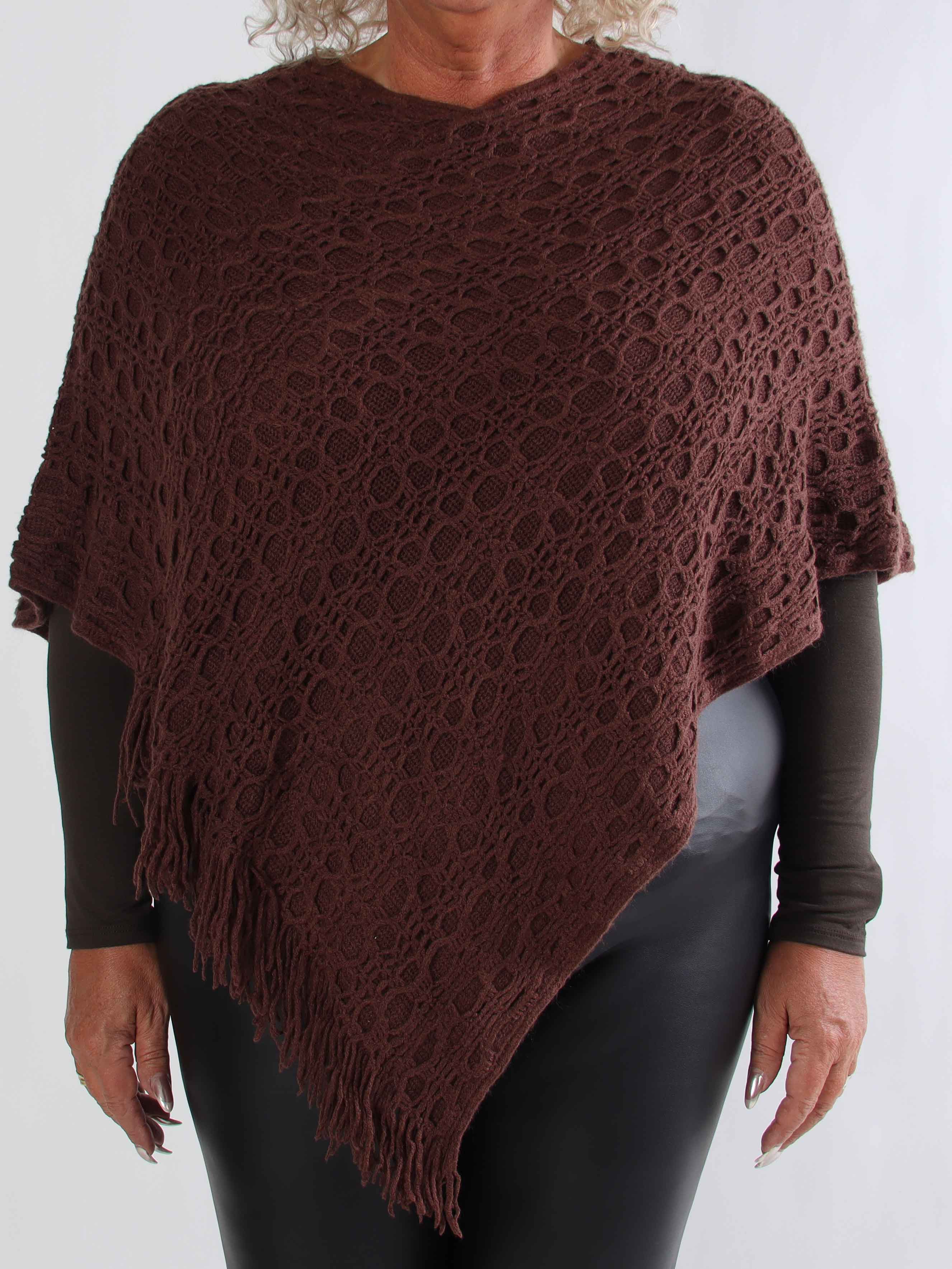 Kari - Virkad plus size tunika med topp i bomull